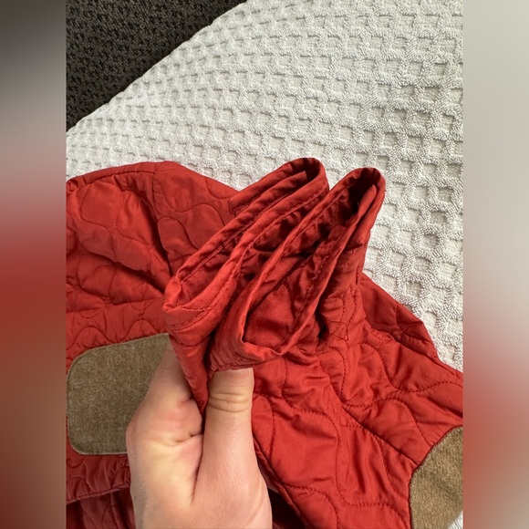 Peter Millar Blakely Quilted Travel Jacket Garnet Red Medium LF22Z12 Retail $235 - Picture 5 of 16